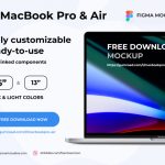 MacBook Pro & Air Free Mockup for Figma