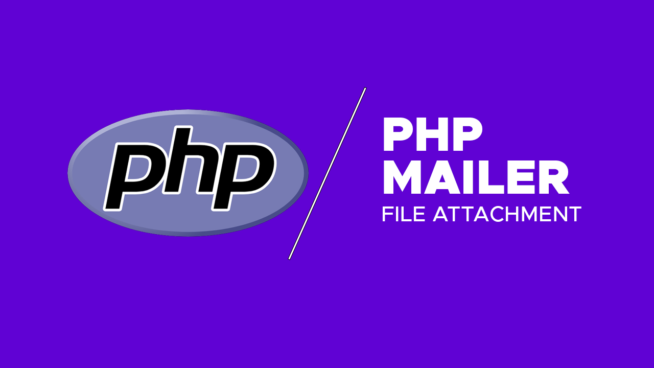 php mail with file attachment